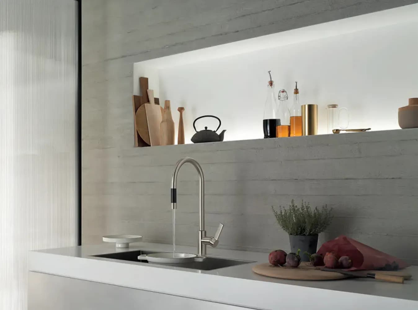 Mineralwerkstoff-Küchen und Möbel vom Tischler in Hannover